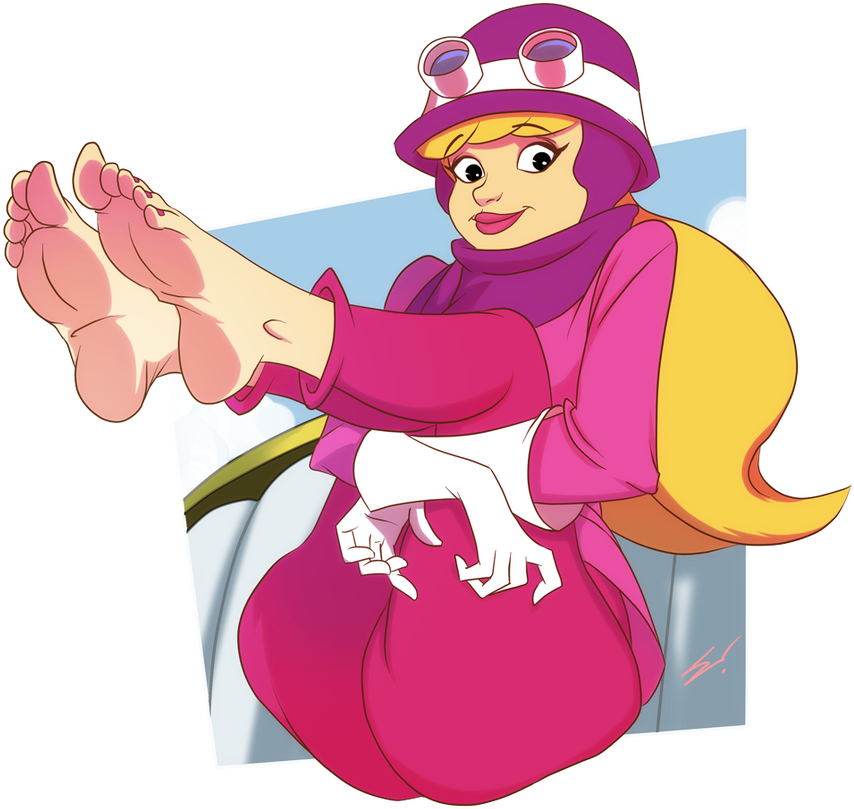 Ladies Of Saturday Morning - Deviantart Scamwich Feet (894x894)