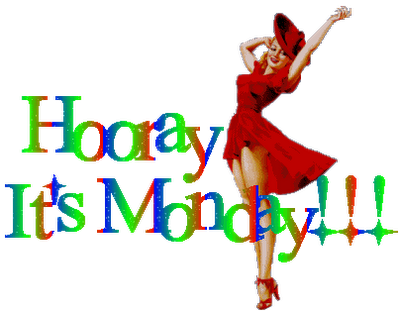 Happy Monday Morning Clipart - Yes It's Monday Gif (400x311)