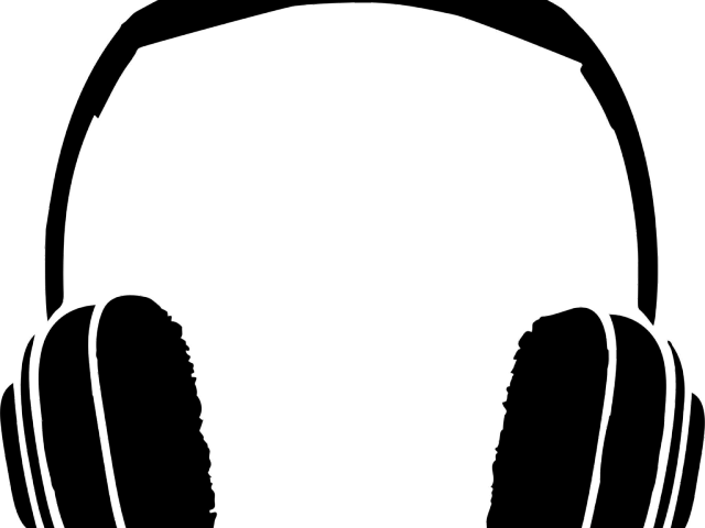 Headphone Clipart - Transparent Background Headphones Png (640x480)