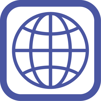 Web Client - - Multilingual Icon Png (417x417)