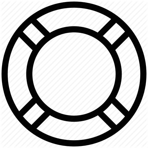 512 X 512 17 - White Life Ring Icon (512x512)