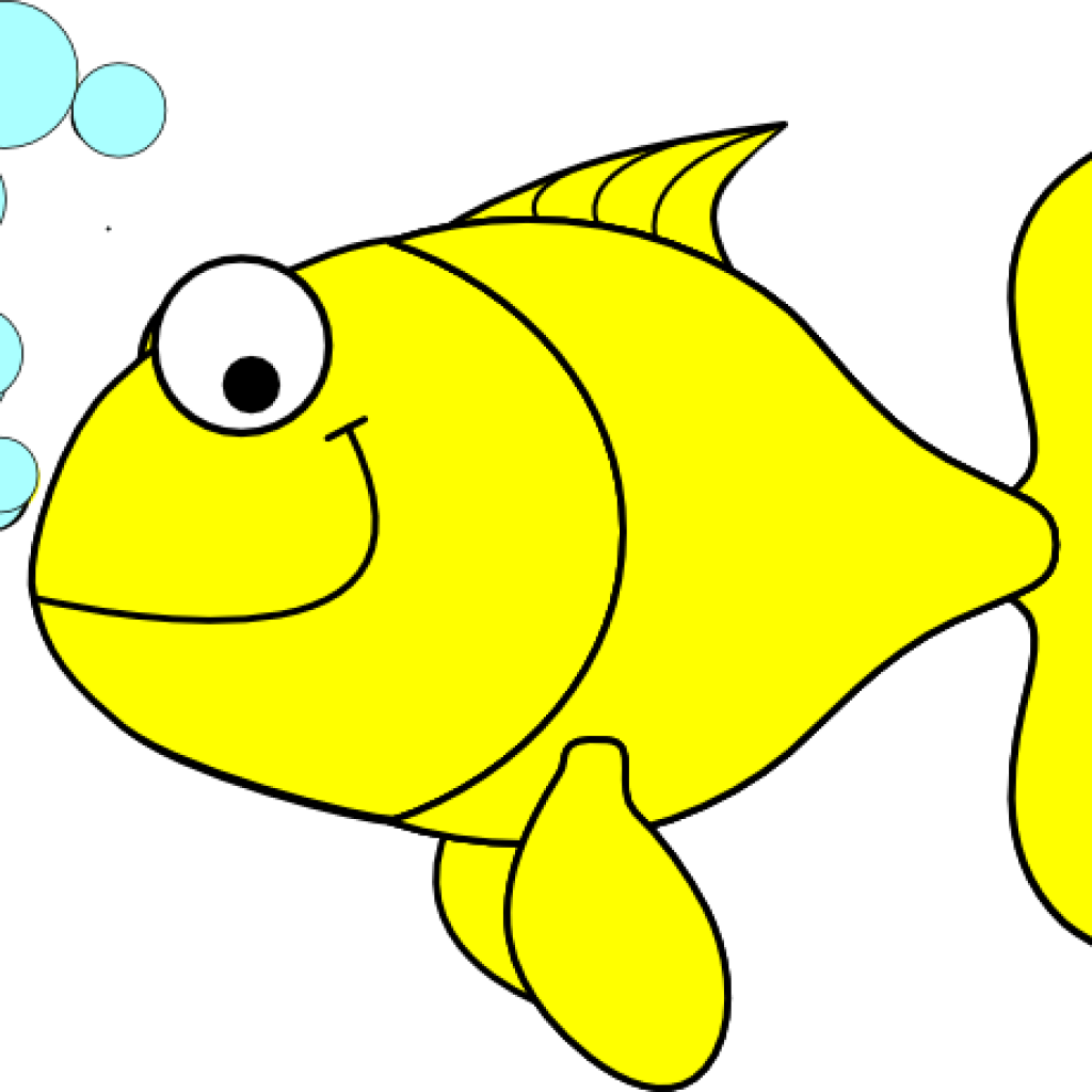 Free Fish Clipart Fish Clipart Fish Yellow Clip Art - Kartun Ikan Nemo (1024x1024)