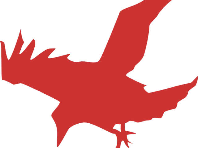 Crow Clipart Halloween - Raven Silhouette (640x480)