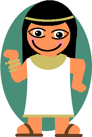 Dress Like An Egyptian - Cartoon (400x501)