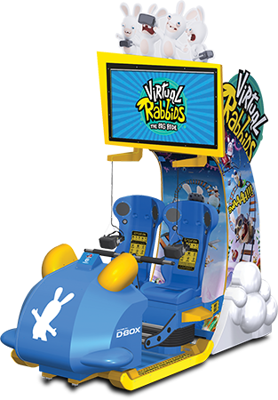 Lai Games Brings First Of Its Kind Vr To Amusement - Lapin Cretins Vr Ride (313x450)