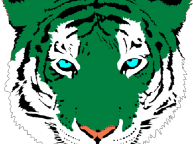 Big Cat Clipart Bengal Tiger - Png Golden Tiger (640x480)