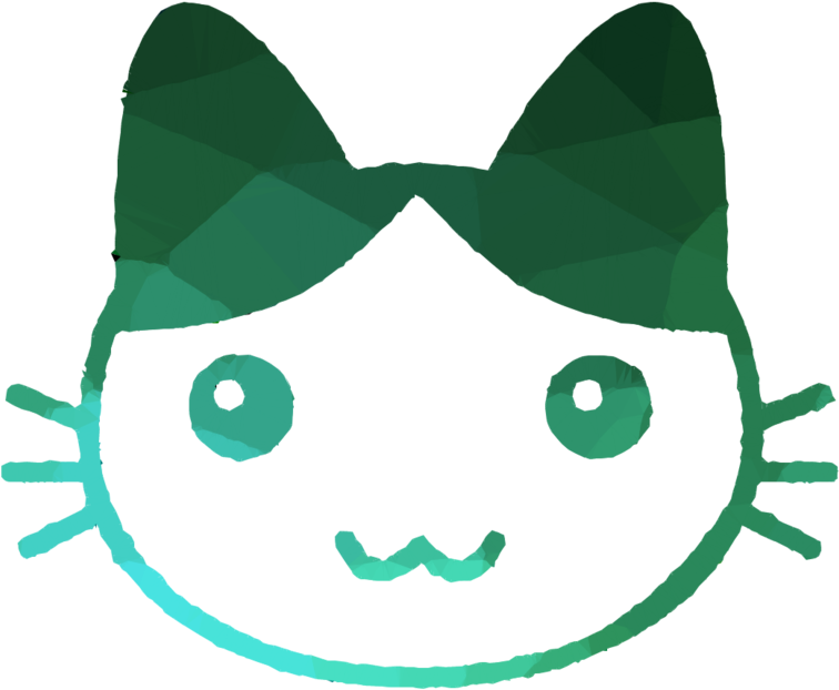 Cute Satanic Clipart Cat Satanism - Hail Satan Kawaii (900x900)