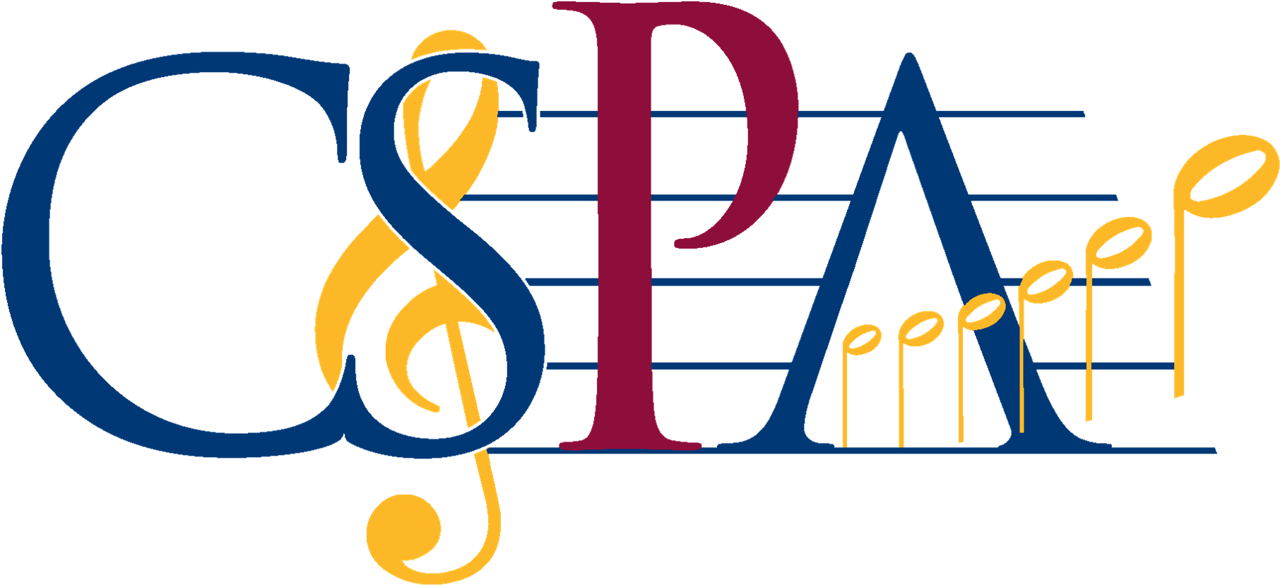 Cspa Music Logo - Cspa Music Logo (1864x926)