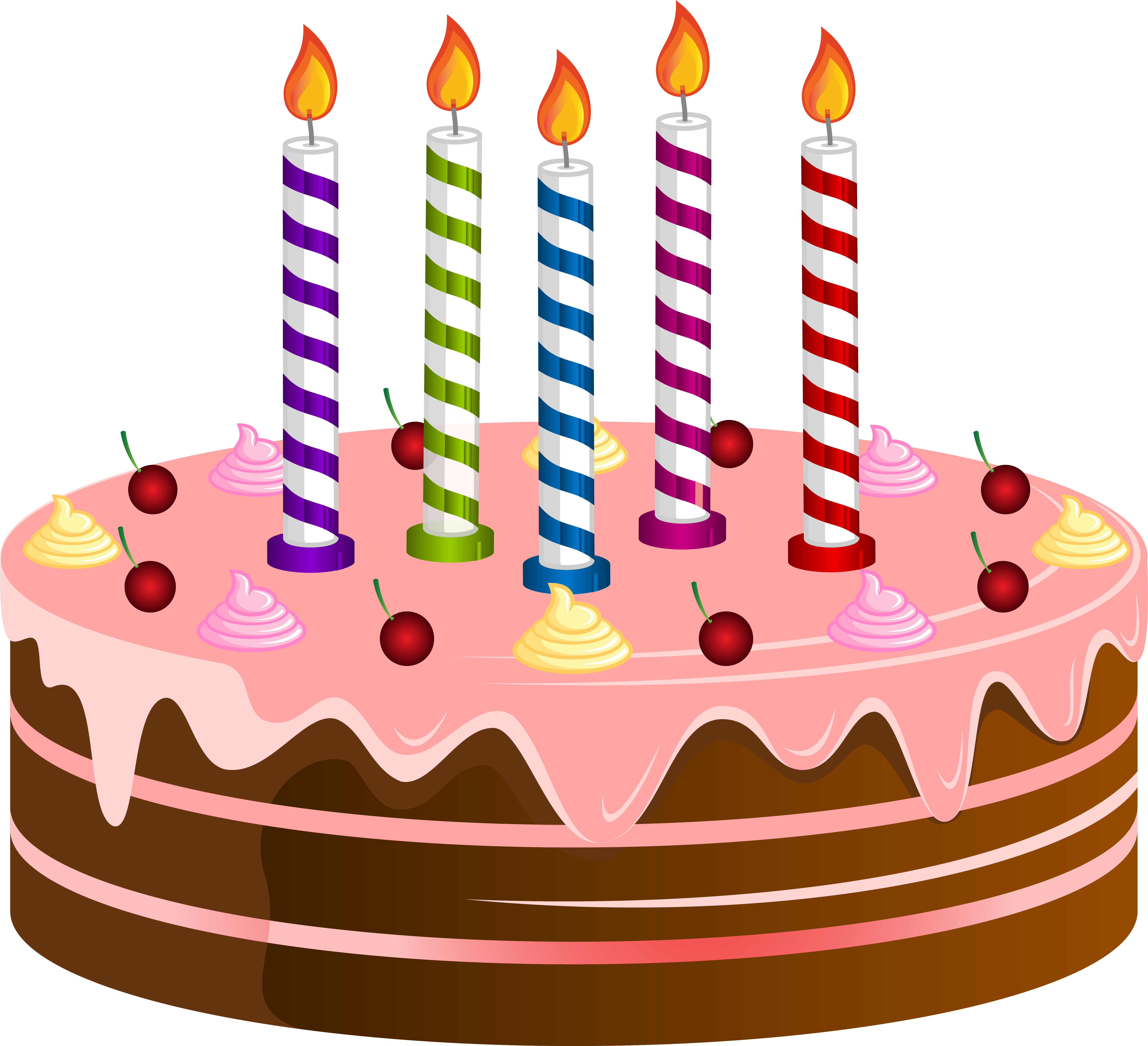 Clipart - Birthday Cake Clipart Png (6315x5754)