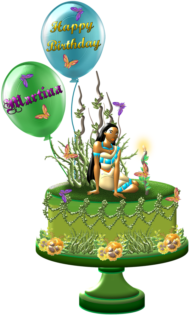 Happy Birthday Martina By Creaciones Jean - Balloon (737x1085)