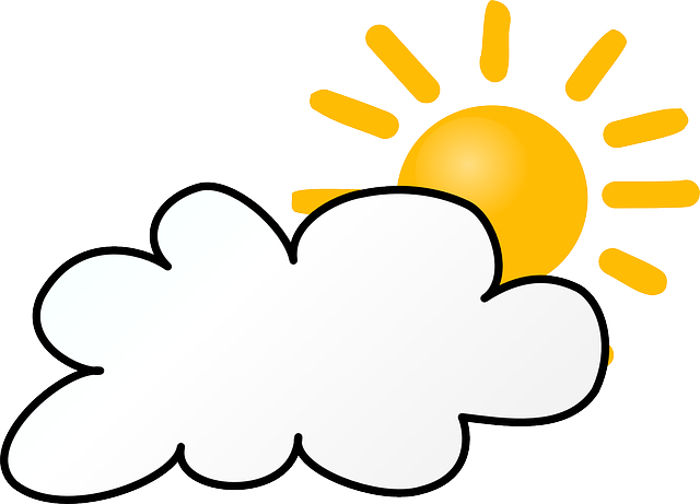 “weather Forecast Symbol Partly 26335” Via Pixabay - Cloudy Animation (640x461)