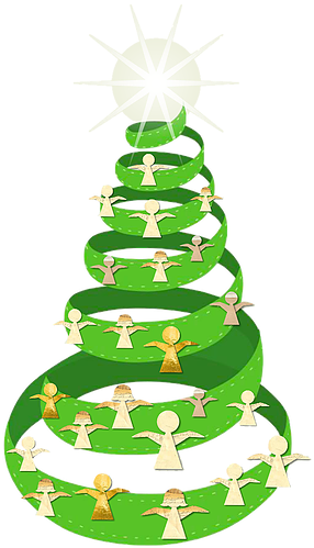 Host An Angel Giving Tree This Holiday Season - Angel Tree Flyer Template (318x521)