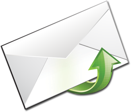 Contact Santa & Sons Christmas Trees Wholesale Christmas - Mail Icon (447x447)