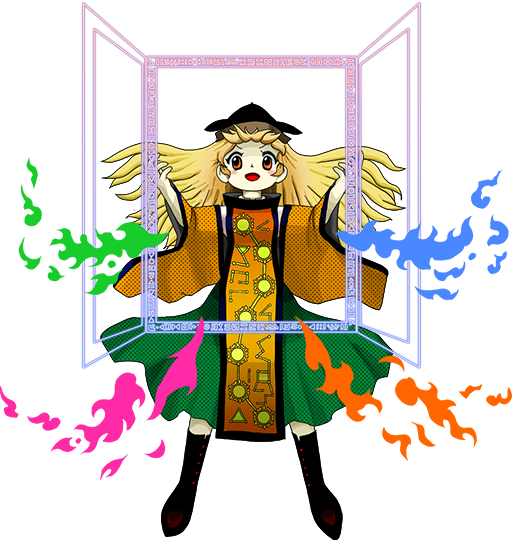 Knock Knock - Touhou Memories Okina Matara (512x540)