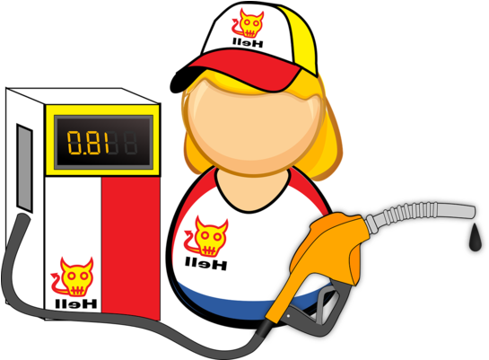 Attendant, Automobile, Cap, Car, Comic Characters - Cartoon (561x400)