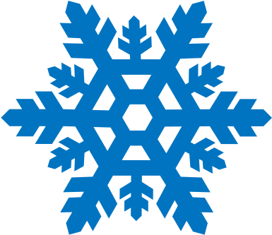 Holiday Schedulenews, Studio Policies - Snowflake Sticker (397x397)