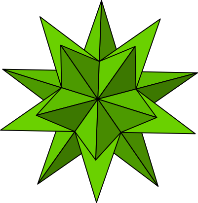 10 Point Star - 10 Point Star Vector (401x412)