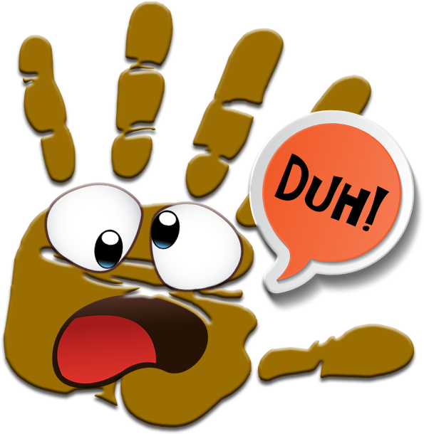 Talk To The Hand Stickers Messages Sticker-3 - Logo Telapak Tangan (618x618)