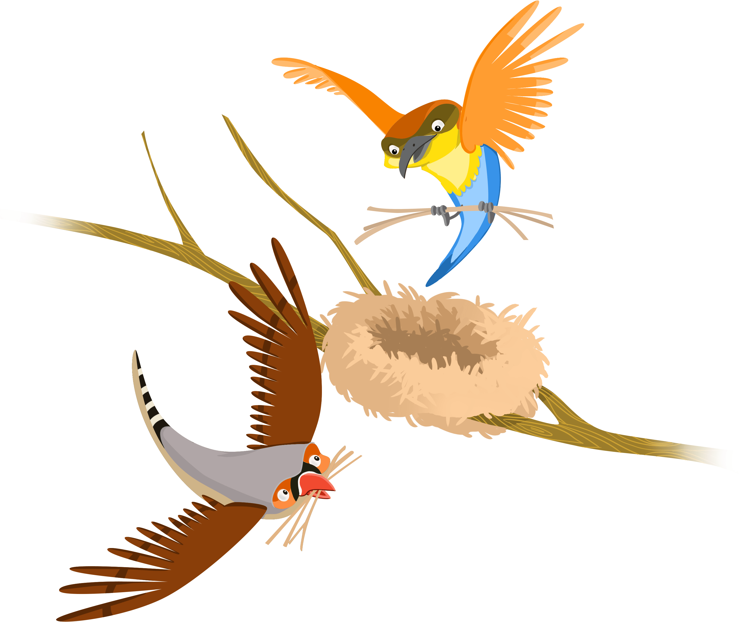 Crocus Flowers Clip Art Free - Macaw (3000x3000)