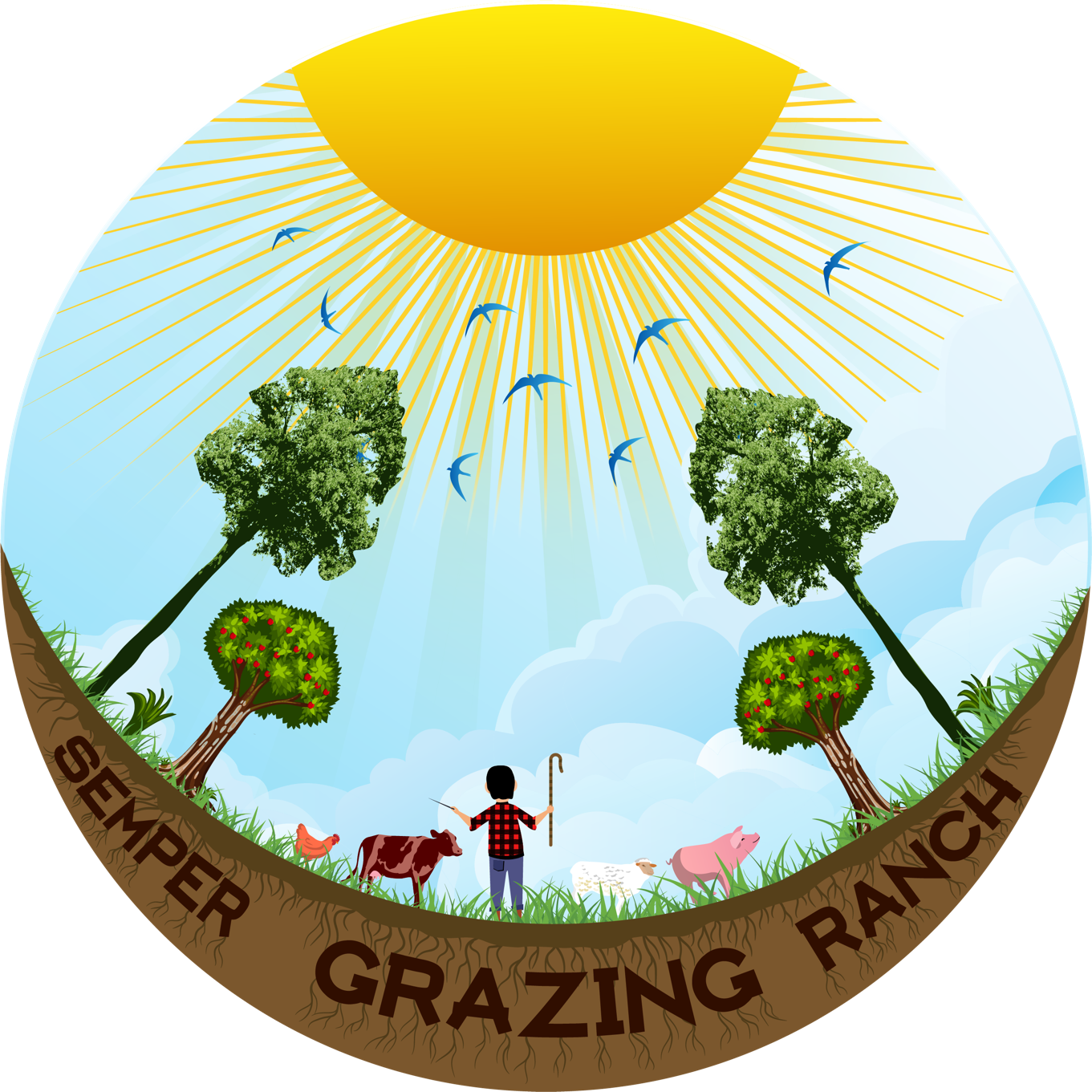 We Couldn't Be Happier With Our Logo - Circle (1361x1361)