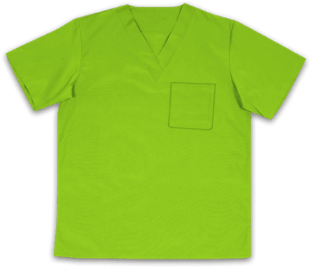 Standard Scrub Top - Polo Shirt (446x670)
