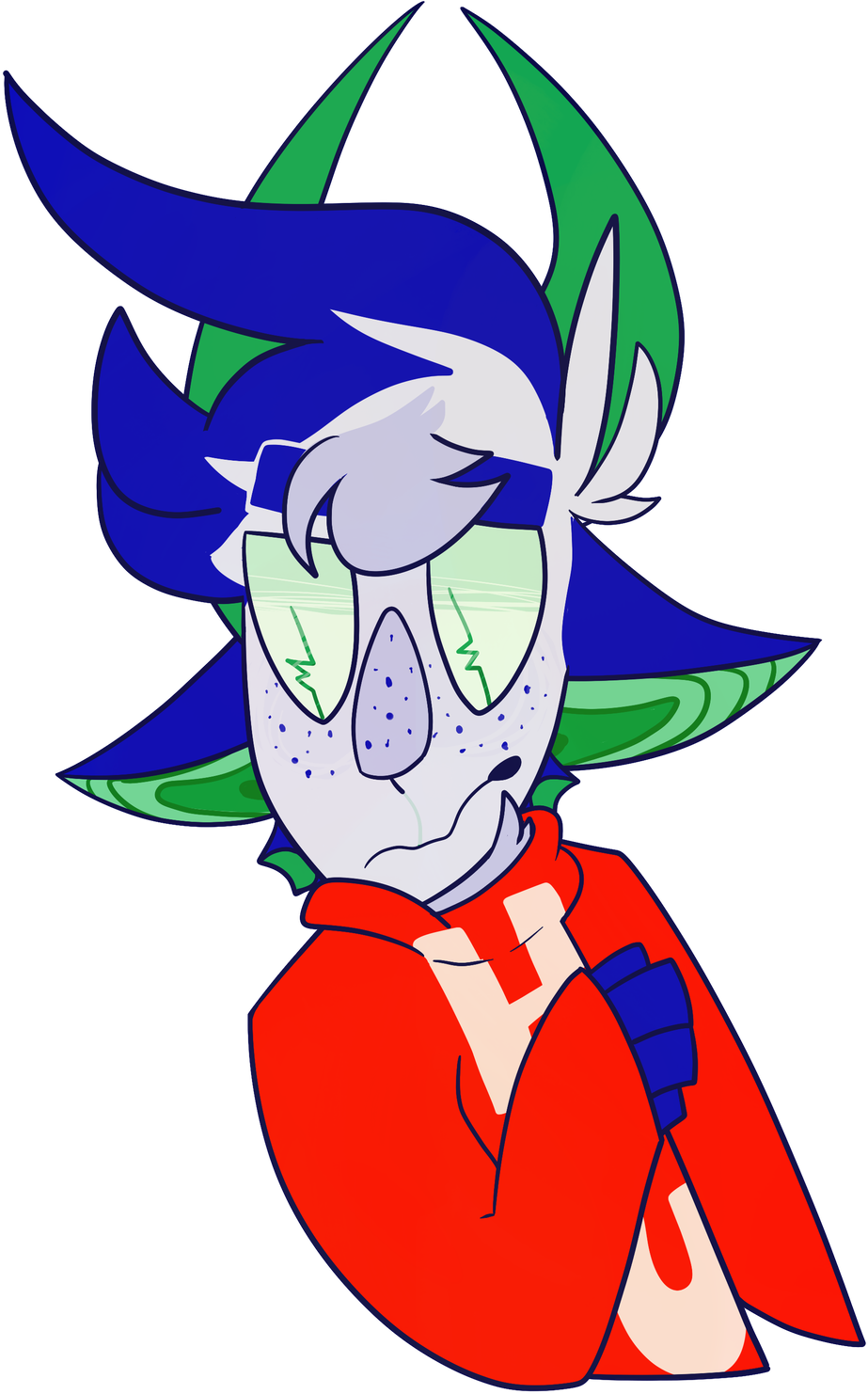 Don't You Dare Turn Your Back On Me By King-blu - Cartoon (1024x1524)