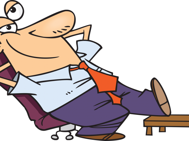 Serene Clipart Relaxed Person - Relax Clipart Png (640x480)