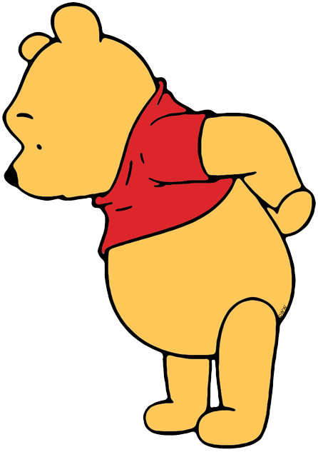 446 X 633 4 - Vector Winnie The Pooh Clipart (446x633)