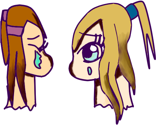 My Best Friend And - Cartoon (512x512)