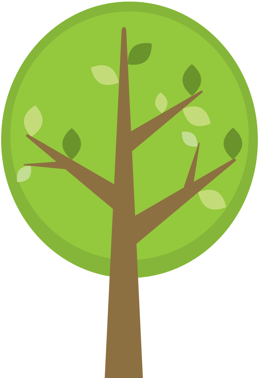 Free Printable Clip Art Trees - Arboles Animados Formato Png (900x1312)