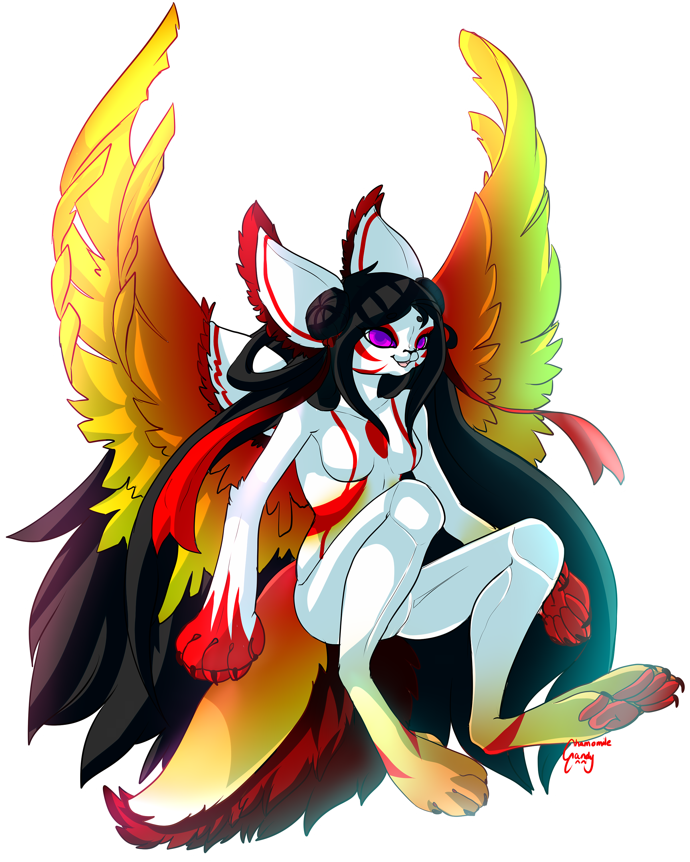 Mothling Grand Prize For Cleasia Commissions Available - Cartoon (2500x3100)