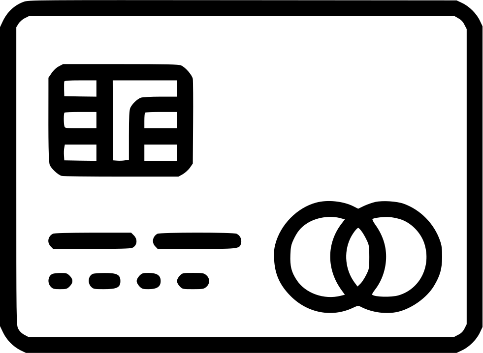 Png File - Credit Card (981x718)