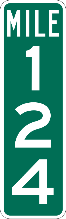 Mile Marker - Colorfulness (232x768)