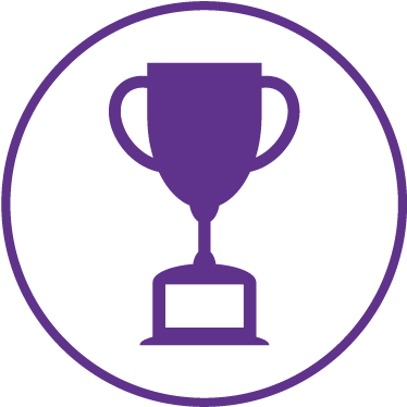 Excellence In Customer Service Award - Emblem (385x388)