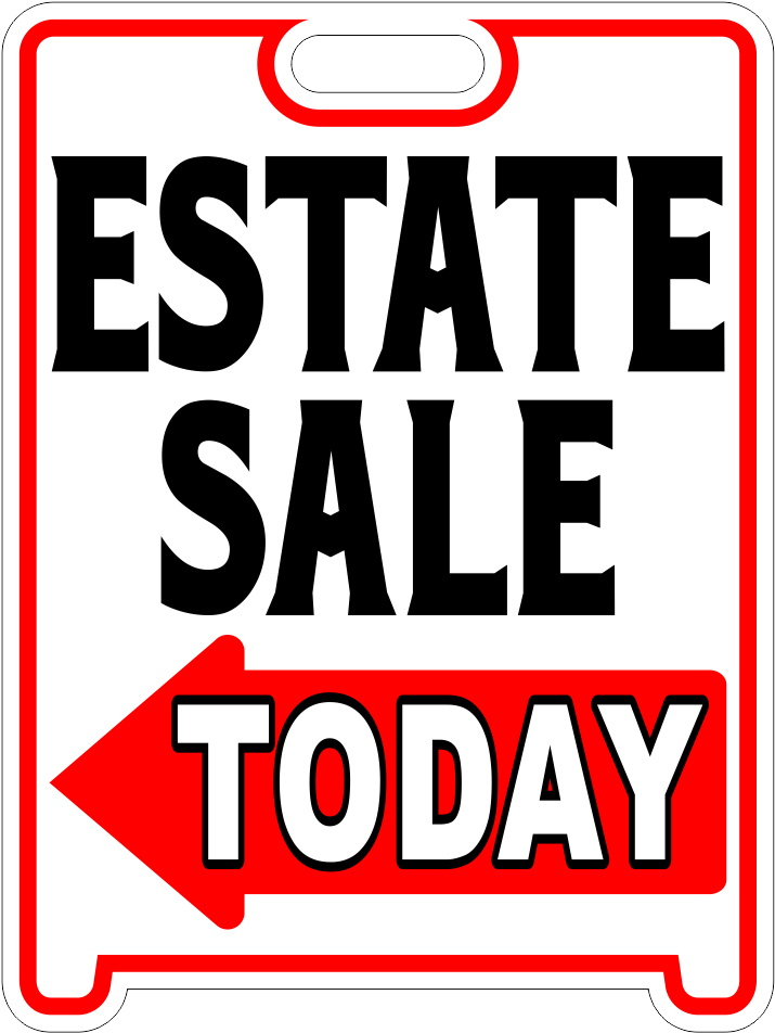 Estate Sale Sign Sandwich Board~free Standing~weather - Fête De La Musique (1001x1001)