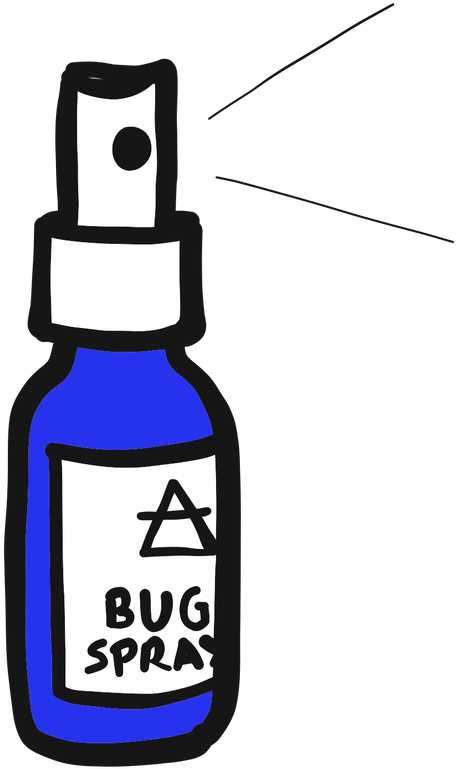 No Snugs For Bugs - Glass Bottle (1024x949)