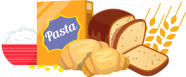 Have At Least 5 Servings Per Day - Illustration (722x300)