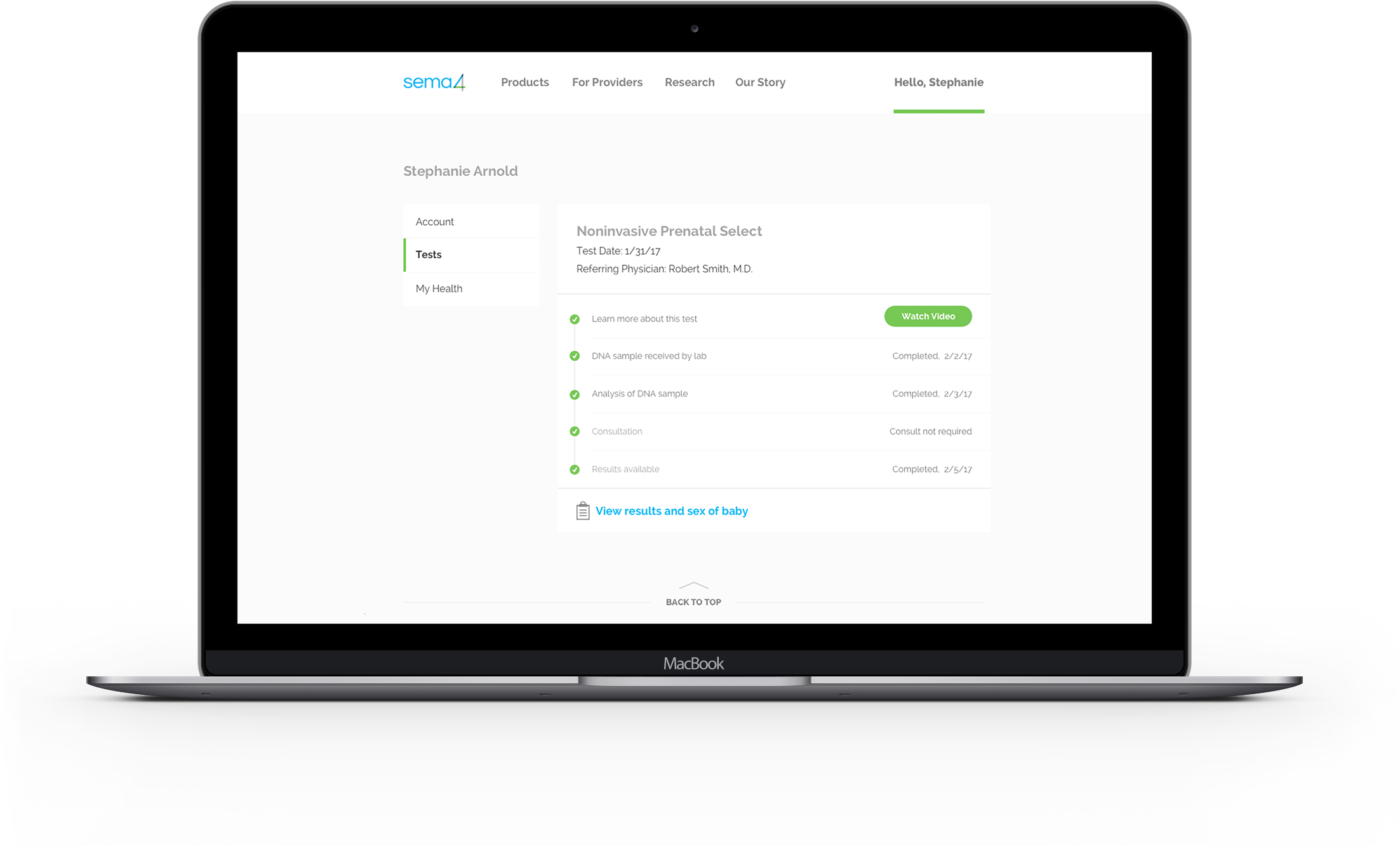 Track Your Test, View Your Results, And More With A - Mrec (2204x1551)