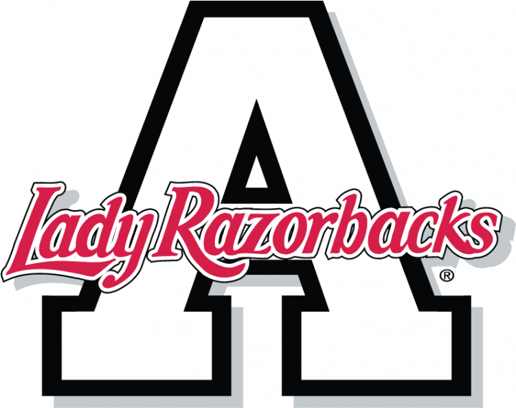 Arkansas Razorbacks Iron On Stickers And Peel-off Decals - Arkansas Lady Razorbacks (750x930)