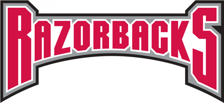 Arkansas Razorbacks Iron Ons - Arkansas Football Logo (750x930)