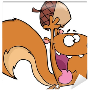 Crazy Squirrel Cartoon - Crazy Squirrel Cartoon (400x400)