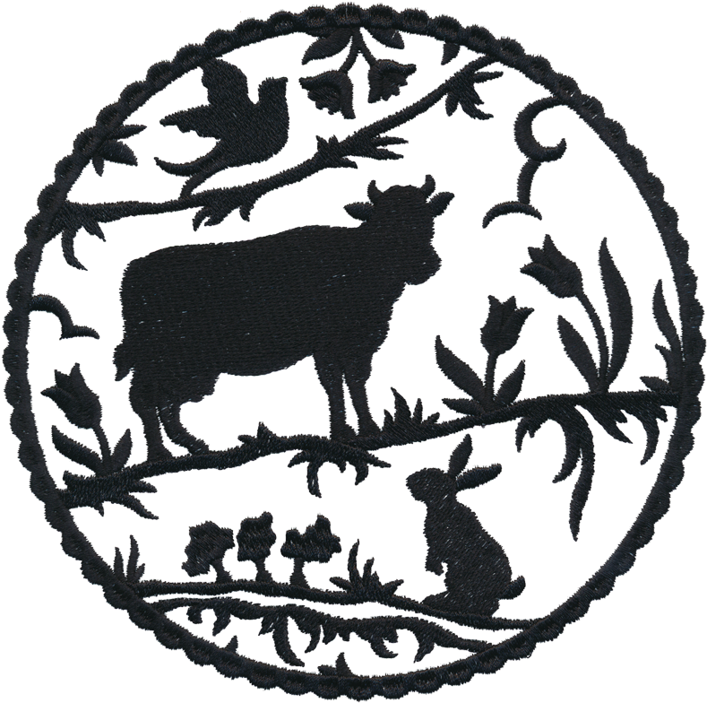 Cow Bunny Bird - Герб Ичкерии Hd (800x800)