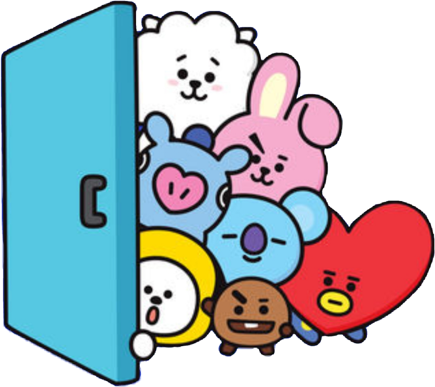 Bts Sticker - Mang Bts Bt21 Bt21 (1024x922)