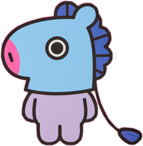 Bts Sticker - Mang Bt21 (480x490)