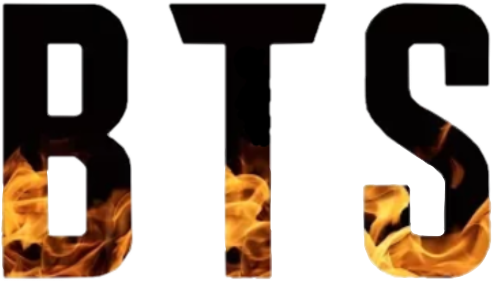 Freetoedit Bts Burnthestage Fire Btsfire Btslogo Logo - Bts Logo On Fire (492x282)
