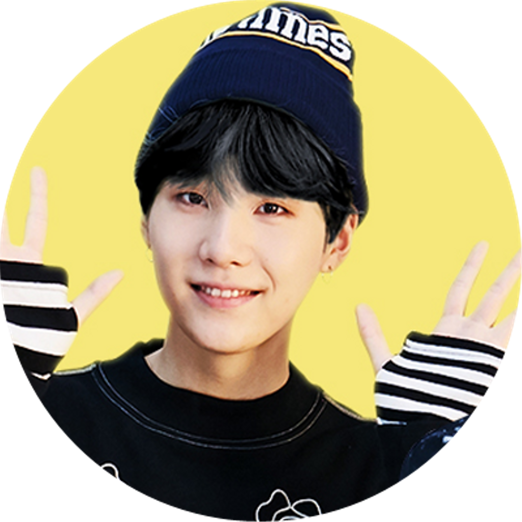 Clip Art Black And White Bts Sticker Beanie Others - Sticker Suga Bts (1024x1024)
