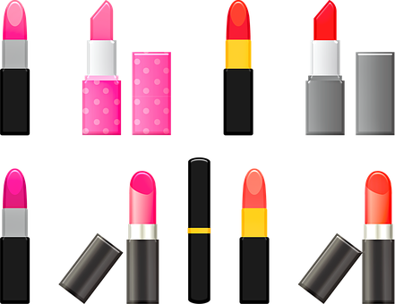 Adult Content Safesearch Lipstick, Make Up, Red, Woman, - フリー 素材 コスメ ベクター (441x340)