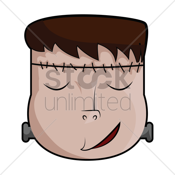 Frankenstein's Monster Clipart Frankenstein's Monster - Teary Eyes Cartoon Vector Png (600x600)