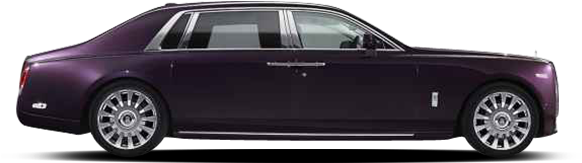Rolls Royce Png Download Image - 2018 Rolls Royce Phantom Purple (600x240)