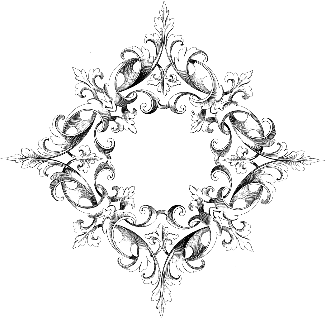 Picture Frames Ornament Scroll Drawing Lace Boarder - Винтажные Узоры Png (1047x1024)